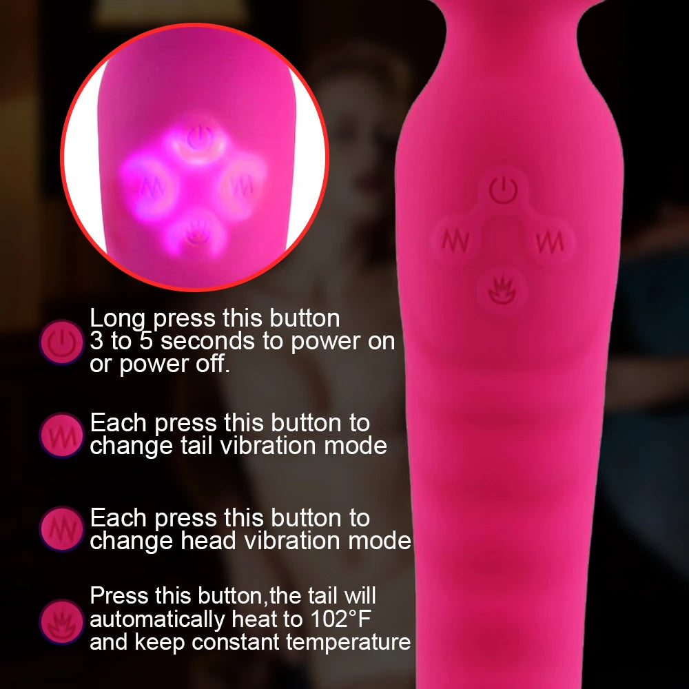 Erotic Warm Magic Wand 
