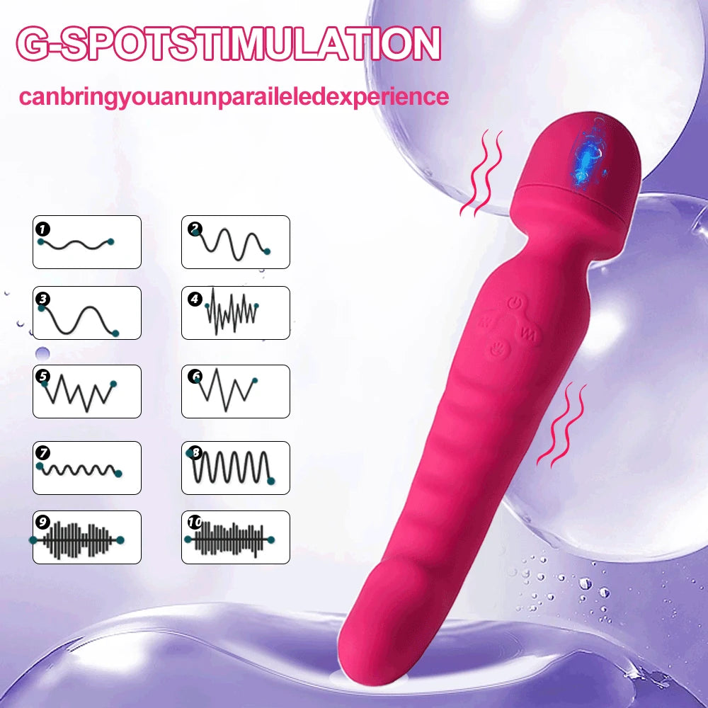 Erotic Warm Magic Wand 