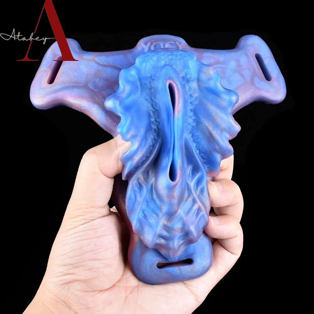FAAK Fantasy Wearable Grinders Silicone Sex Toys for Men Realistic Pussy Female Masturbate Strapon Massager Foreplay Products ™