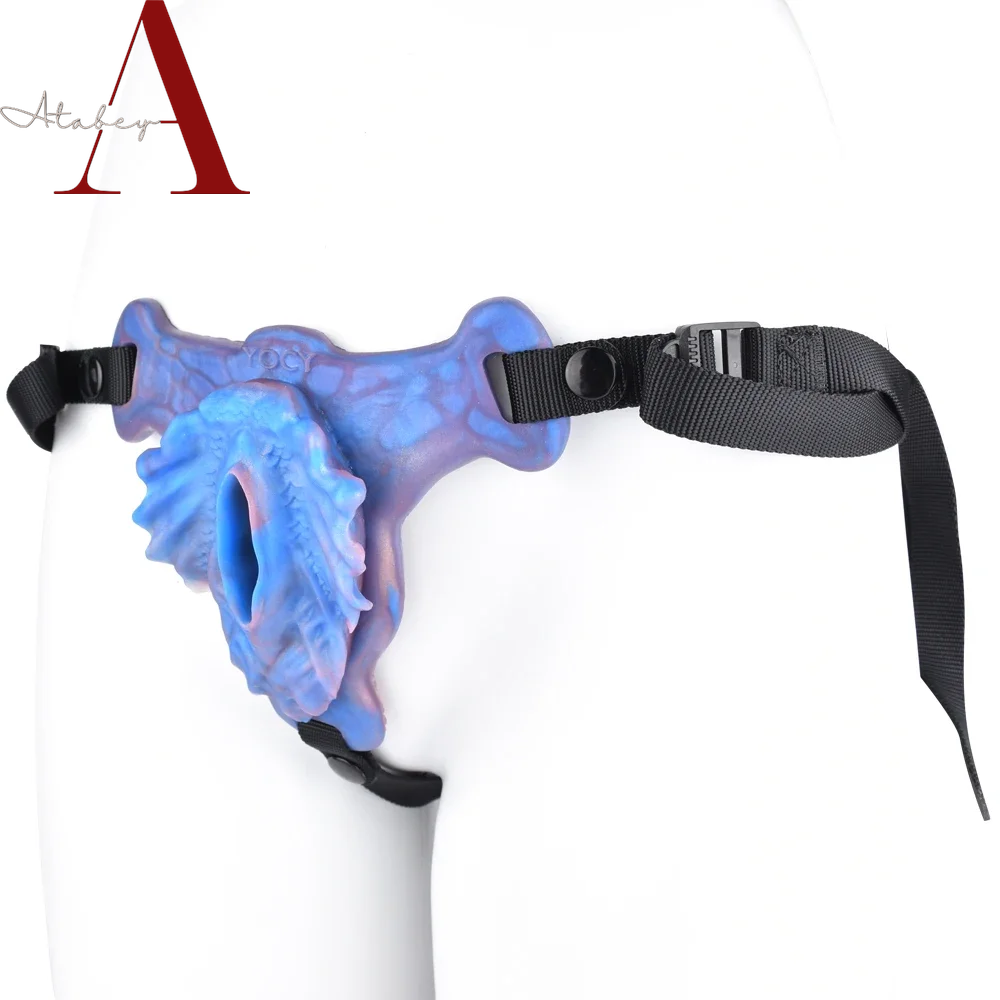 FAAK Fantasy Wearable Grinders Silicone Sex Toys for Men Realistic Pussy Female Masturbate Strapon Massager Foreplay Products ™