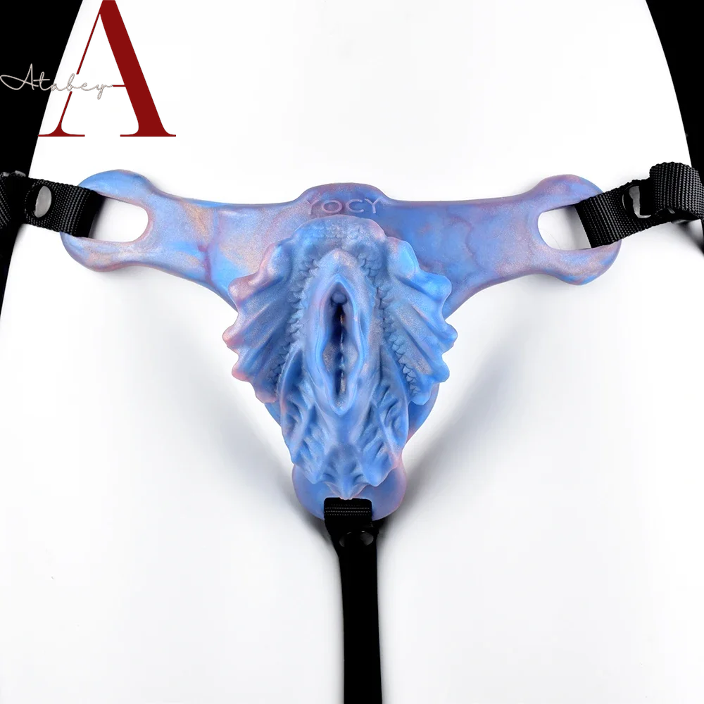 FAAK Fantasy Wearable Grinders Silicone Sex Toys for Men Realistic Pussy Female Masturbate Strapon Massager Foreplay Products ™